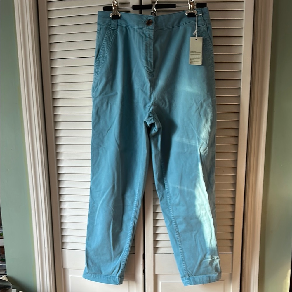 Light Blue Boden Cotton Chinos, size 8